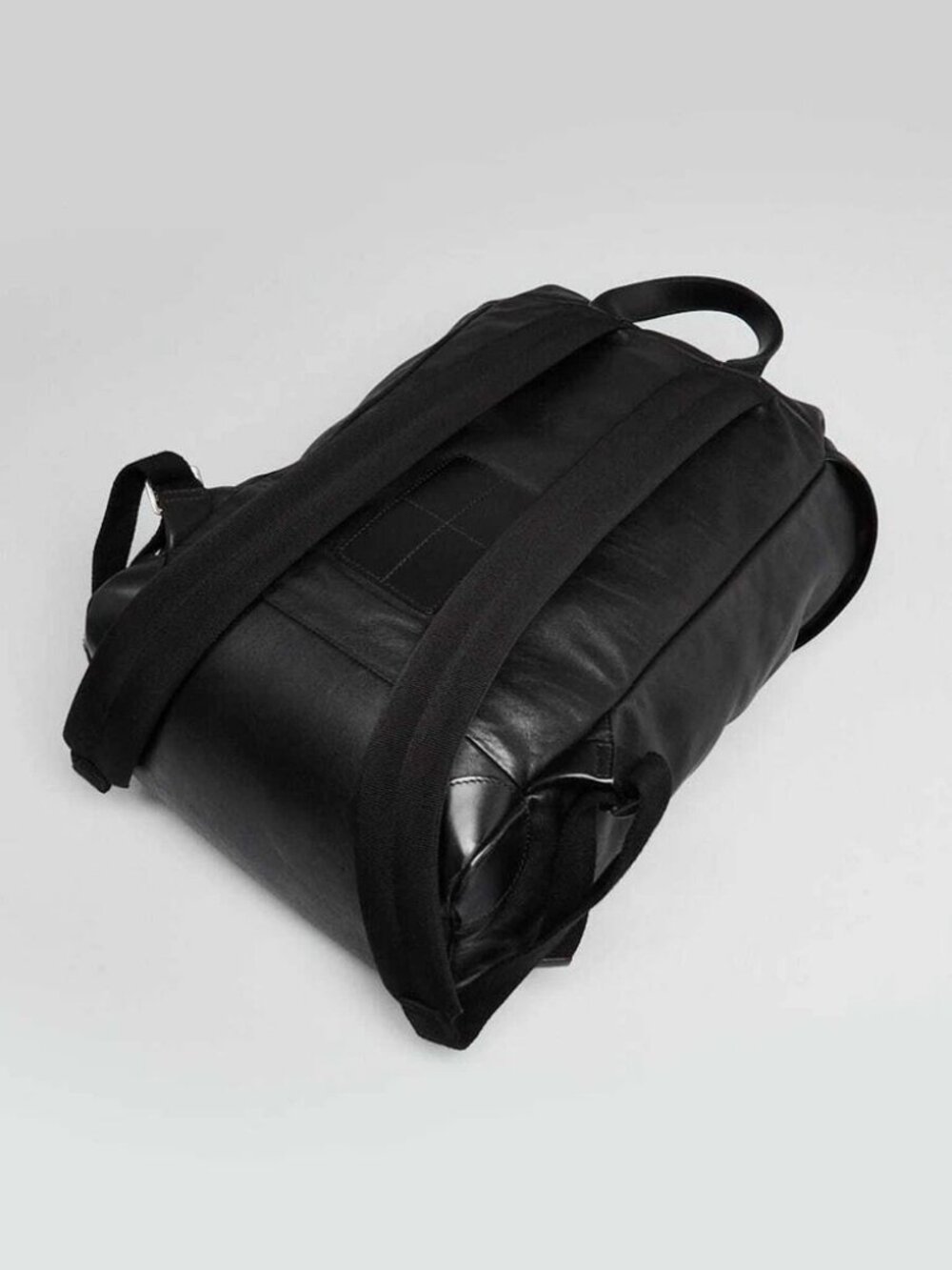 Givenchy Black Leather Drawstring Rider Backpack Bag - Picture 3 of 12